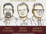Giải Nobel Kinh tế năm 2024 đã có chủ