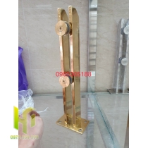 trụ na mạ vàng