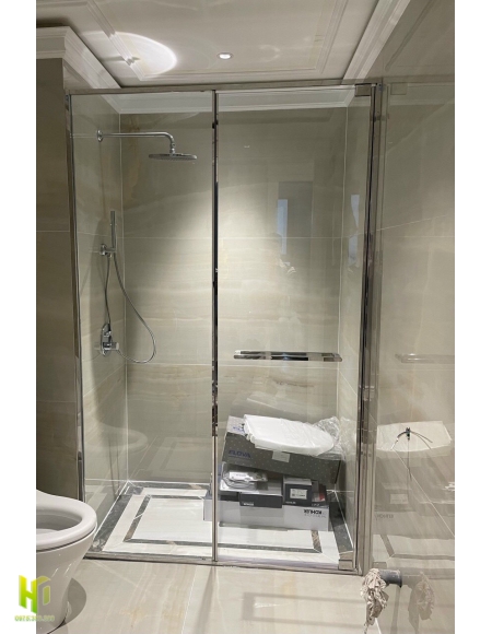 CABIN PHÒNG TẮM HỆ SLIM BẢN LỀ TRÊN DƯỚI