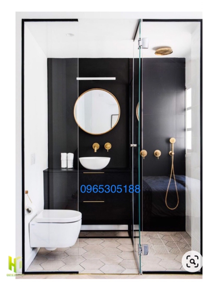 Mẫu cabin phòng tắm cửa mở 3